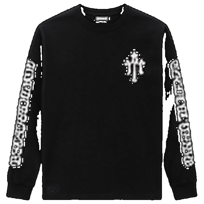 Chrome Hearts Black Logo Long Sleeve