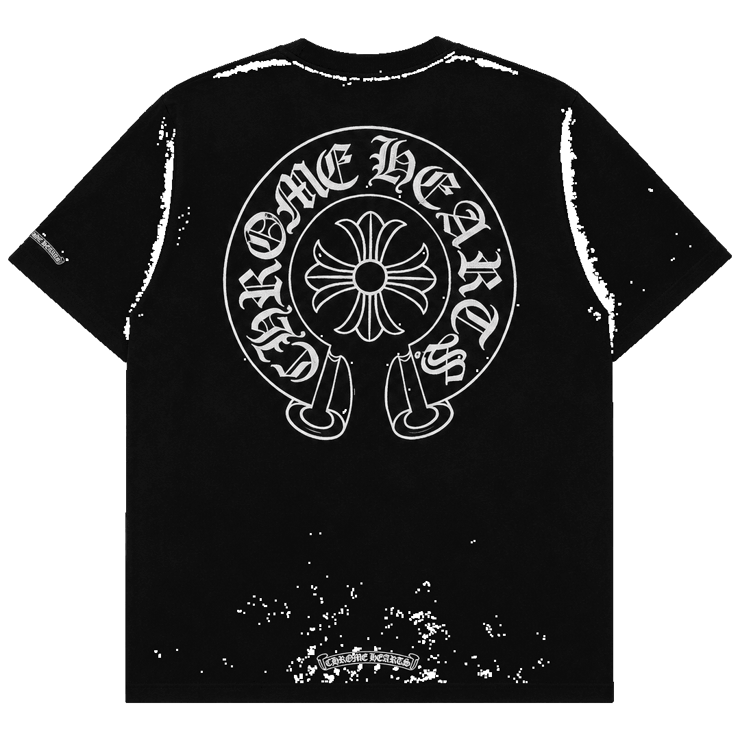 Chrome Hearts Black T-Shirt