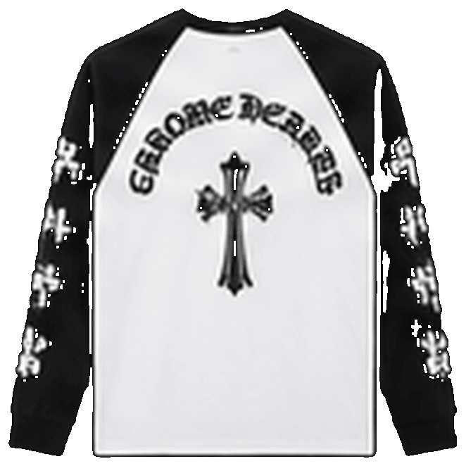 Chrome Hearts White Black Raglan