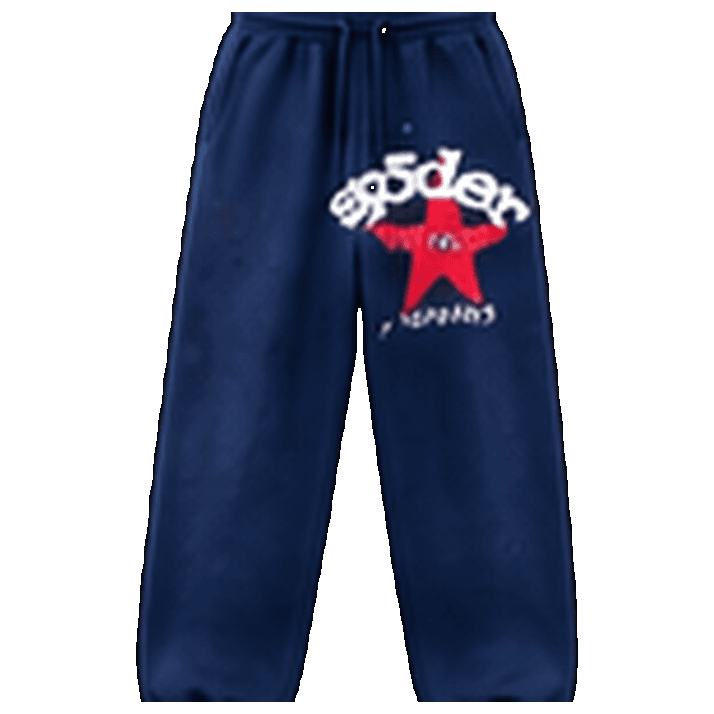 SP5DER Atlanta Navy Sweatpants