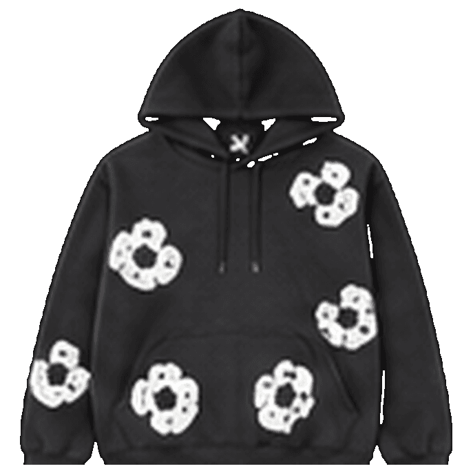 SP5DER Charcoal Floral Sweatpants
