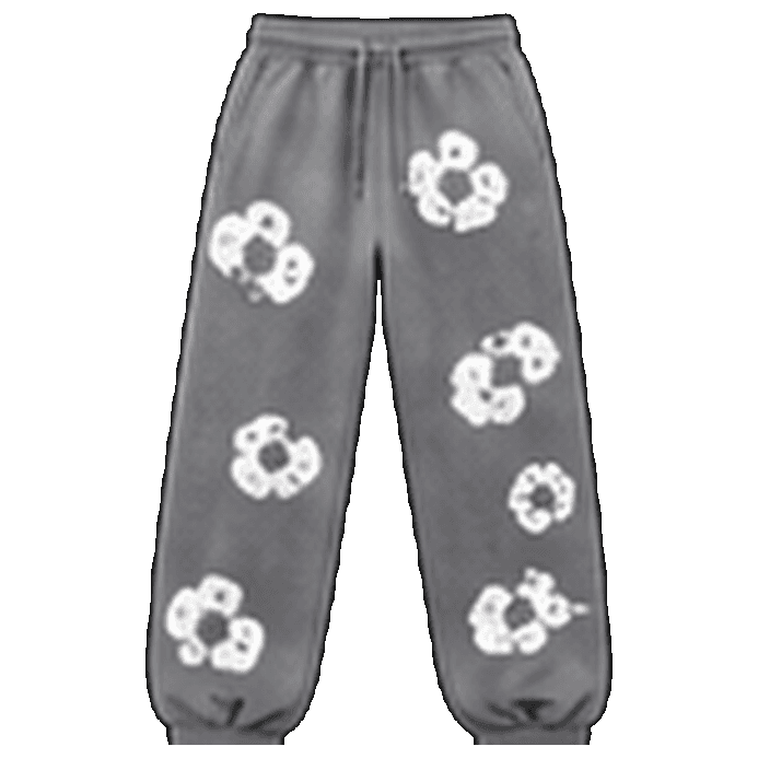 SP5DER Grey Floral Shorts