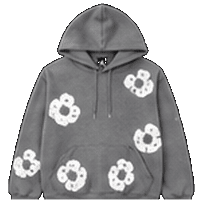 SP5DER Grey Floral Sweatpants
