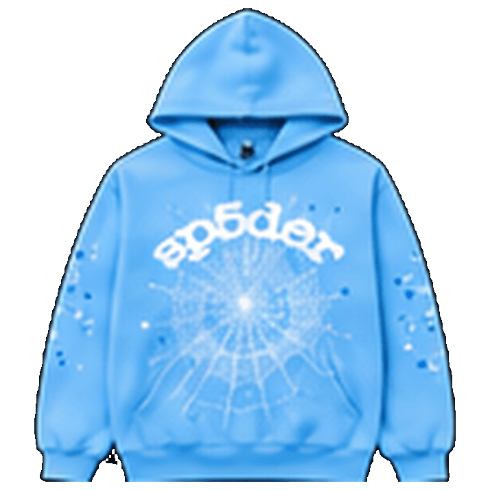 SP5DER Light Blue Hoodie