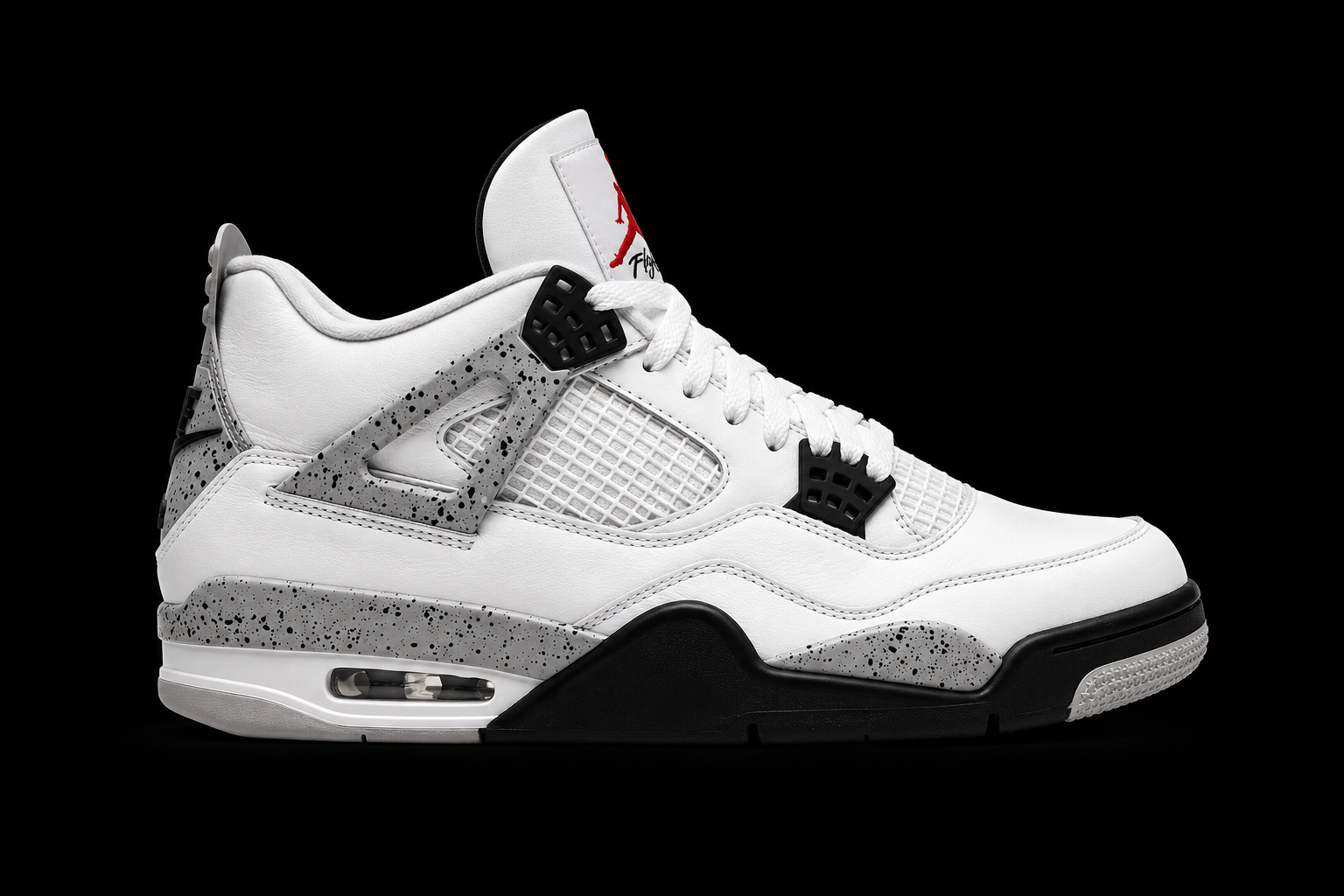 Jordan 4 White Cement